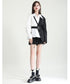 Cut-Out Ribbon Sleeve Shirt